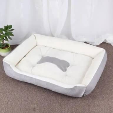 Cama para Pet Cachorro e Gato – Caminha Confortável, Lavável, Antiderrapante, Vários Tamanhos – Ideal para Todas as Raças e Estações" - Tamanho médio, cor sortida