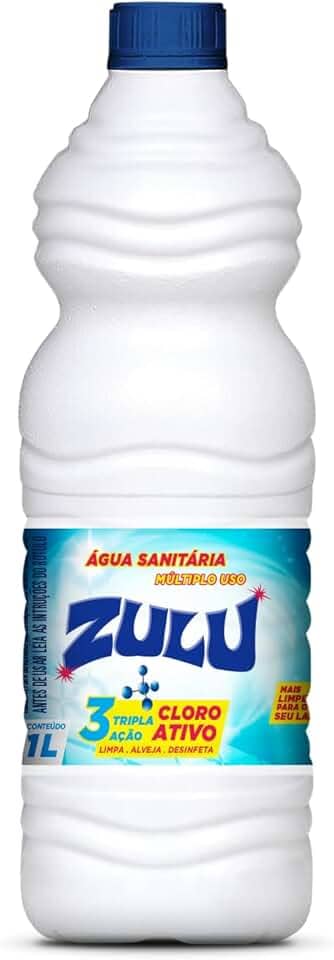 Água Sanitária Zulu 1L