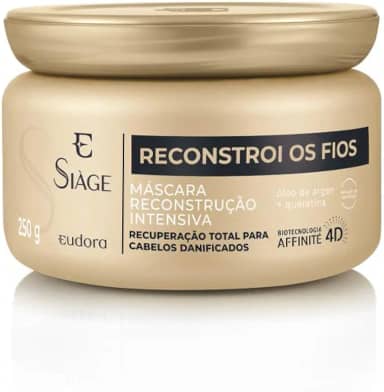 Máscara Capilar Siàge Reconstrói Os Fios 250g (Nova Versão)