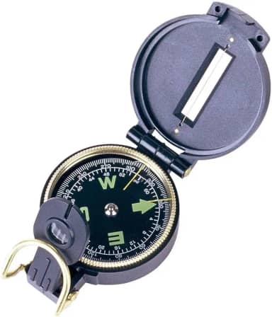 Nautika Bussola Tour, Visada Dobrável, Argola em D Para Melhor Fixação Em Mochilas Ou Coletes, Prática, Leve e Compacta, Feita De Plástico ABS Resistente, Excelente Para Todos Os Momentos