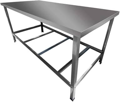 Mesa Inox Industrial Para Cozinha De Restaurante 1 Metro Sebem