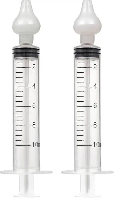 Seringa Para Lavagem Nasal Higienizador Lavador Nasal 10ml (2 unidades)