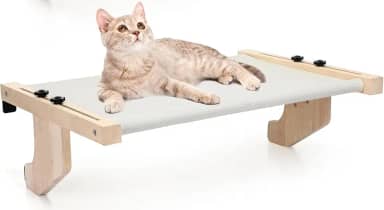 Cama Suspensa para Gatos com Tecido Macio