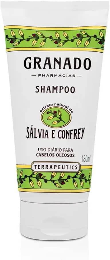 Granado Shampoo Terrapeutics, Sálvia E Confrey, 180ml