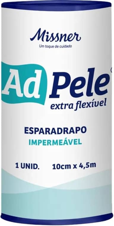 Missner, Esparadrapo Branco Adpele 10cmx4,5m