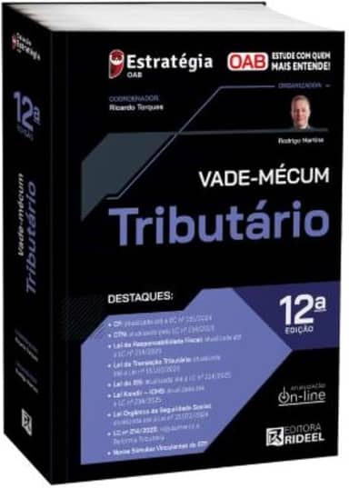 Vade-mécum Tributário 43º exame da ordem 2025 12ª Edição