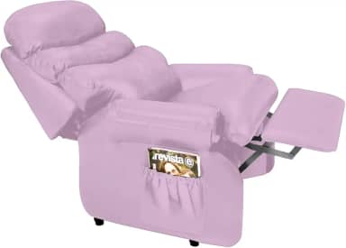 Poltrona Extensão De Cílios Reclinável Corino Luxuosa