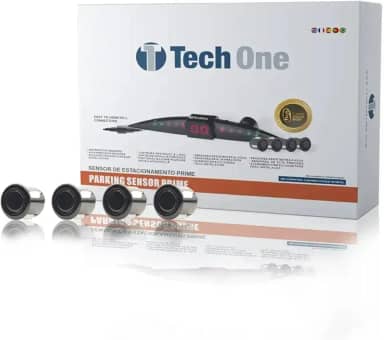 SENSOR DE ESTACIONAMENTO PRIME PRETO BRILHO TECH ONE