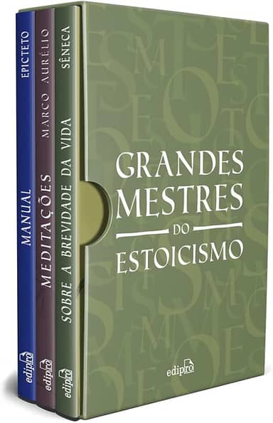 Box Grandes Mestres do Estoicismo: Edição especial com postais e marcadores