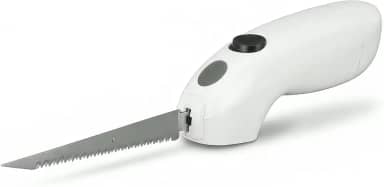 Mingzhe Faca de Cozinha Elétrica para Escultura, Faca de Bife de Aço Inoxidável Sem Fio, Faca Movida a Bateria para Piquenique Em Restaurante Doméstico, Cabo Confortável, Lavável na