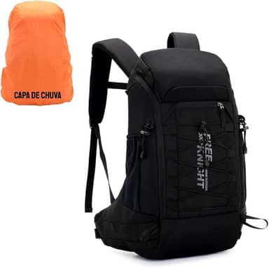 TOKSHOP Mochila Resistente 30 Litros Camping Viagem Trilha com Capa de Chuva Impermeável
