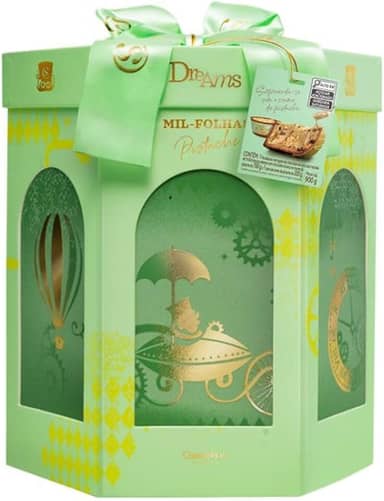 Panetone Dreams Mil-Folhas Pistache