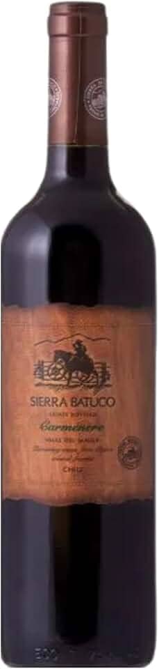 Sierra Batuco Vinho Tinto Chileno Carmenere 750Ml