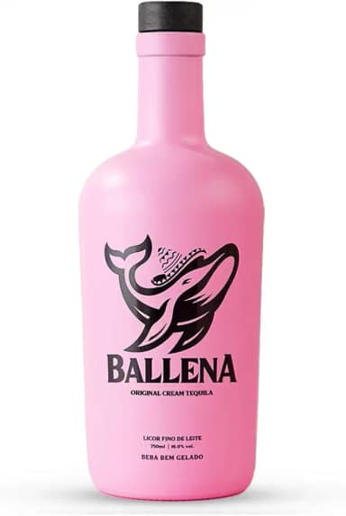 Licor Ballena Morango Com Tequila 750ml