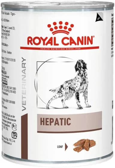 Ração Royal Canin Lata Canine Veterinary Diet Hepatic Wet para Cães com Doenças Hepaticas 420 g Royal Canin - Sabor Outro