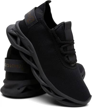 Tênis Academia Lorenzzo Lopez Racer – Masculino, Leve, Confortável, Antiderrapante