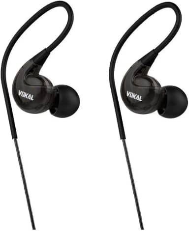 Fone de Ouvido In Ear E-40 Extra Bass Preto VOKAL