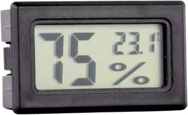 TERMO-HIGROMETRO E TERMOMETRO DIGITAL EMBUTIR