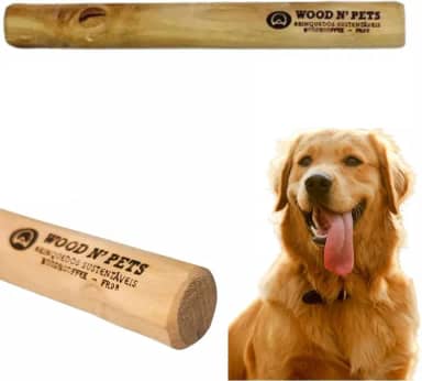Mordedor P/Cães Madeira De Café Wood N' Pets (Grande)