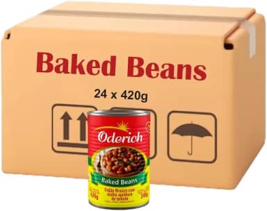 Feijão Branco Ao Molho Agridoce De Tomate Baked Beans (24 X 420g)