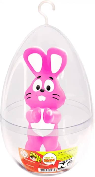 Boneco Agarradinho Da Turma da Mônica No Ovo De Páscoa Brinquedo Infantil (Dalila)