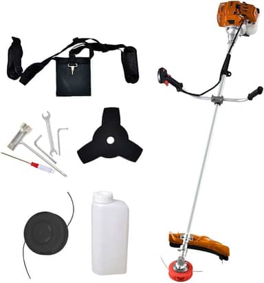 Roçadeira À Gasolina c/Lâmina e Carretel 1,7HP 2t 42.7CC SKIM4200 Intech Machine