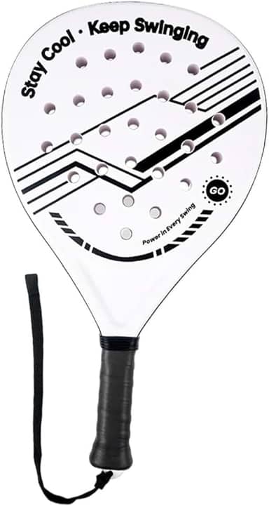 Vaveren Raquete de Padel para Iniciantes, Leve, com Núcleo em Epe, Ideal para Entretenimento, Pais, Filhos e Família, Uso Interno, Adultos e Juniores