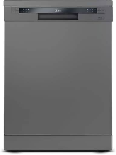MIDEA LAVA-LOUCAS 14 SERVICOS ‎DWA14S1 CINZA 127V