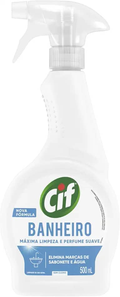 Cif Limpador Banheiro Sem Cloro 500Ml Gatilho