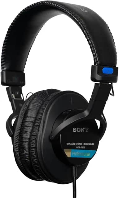 Sony Fone de ouvido MDR-7506 com fio, preto