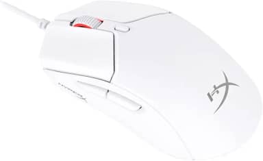 Mouse Gamer HyperX Pulsefire Haste 2 - Design Super Leve de 53g, Sensor de precisão HyperX 26K, Até 26000 DPI, 8000HZ, Cabo Ultraflexível, Branco (6N0A8AA)