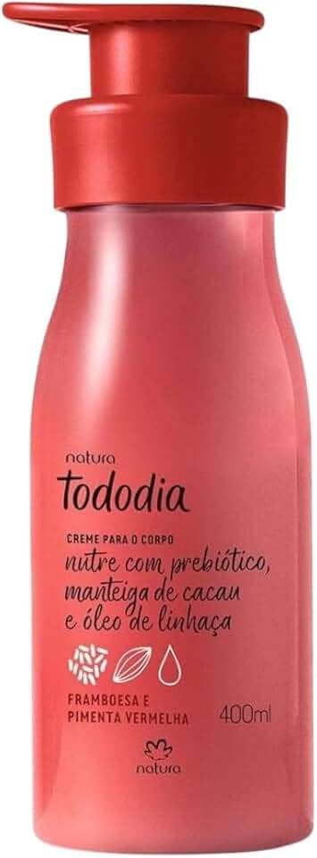 NATURA TODODIA HIDRATANTE FRAMBOESA E PIMENTA VERMELHA 400ML