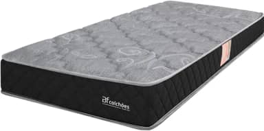 Colchão Solteiro Espuma D45 Extra Firme Certificada 78x188x17cm - BF Colchões