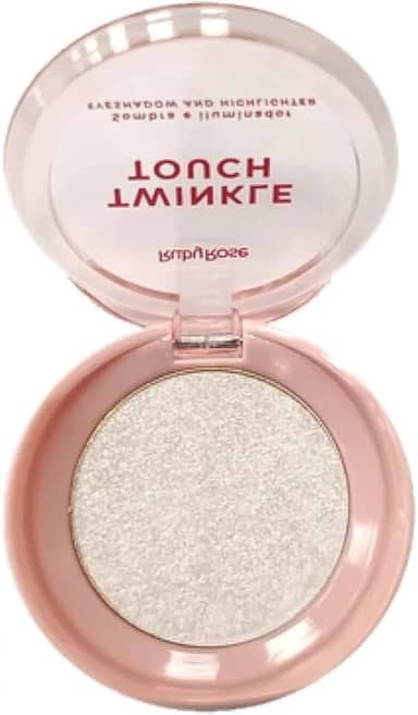Twinkle Touch Sombra e Iluminador M1004 – Glow Sofisticado com Partículas Ultrabrilhantes, Textura Suave e Efeito Luminoso Duradouro (1 - Ice Glow)