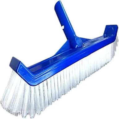 Escova De Nylon Curva Mod. 38 Cm Para Limpeza De Piscinas