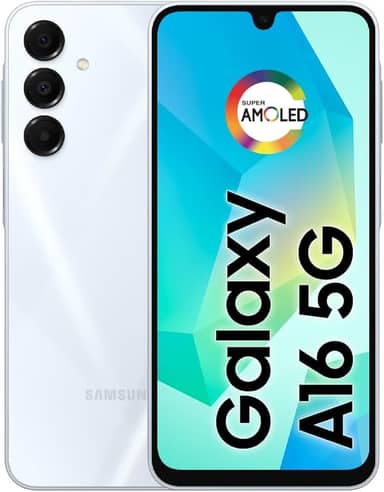 Celular Samsung Galaxy A16 5G, 256GB + 8GB RAM, Câmera de até 50MP, Tela 6.7", NFC, IP54, Bateria 5000 mAh - Cinza