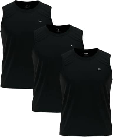 Kit 3 Camisas Regatas Dry-fit Masculina Sandrini Academia
