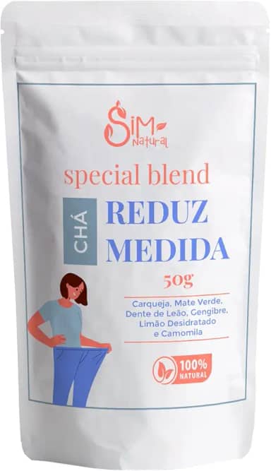 Chá Reduz Medida Blend Chá Para Emagrecimento 50g