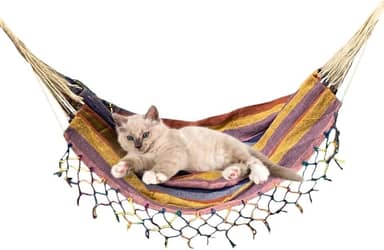 Cama Suspensa Para Gatos, Rede Para Pendurar, Montada Na Parede(COR SORTIDA)
