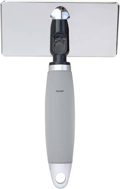 GermanHart Rasqueadeira Tamanho G Cabo Gel Para Pets para Cães, Grande, Cinza