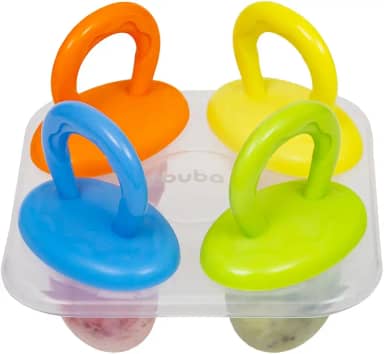 Forminha de Picolé Buba Divertidas Livres de BPA Infantil Sortido