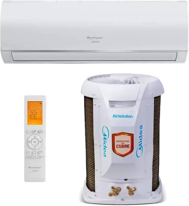 Ar-condicionado Split 12000 Btus Springer Midea Airvolution High Wall Fixo Só Frio 42affci12s5/38tfci12s 220v