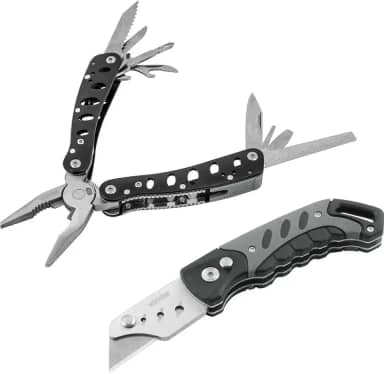 Alicate canivete e um estilete, jogo com 2 peças, VONDER