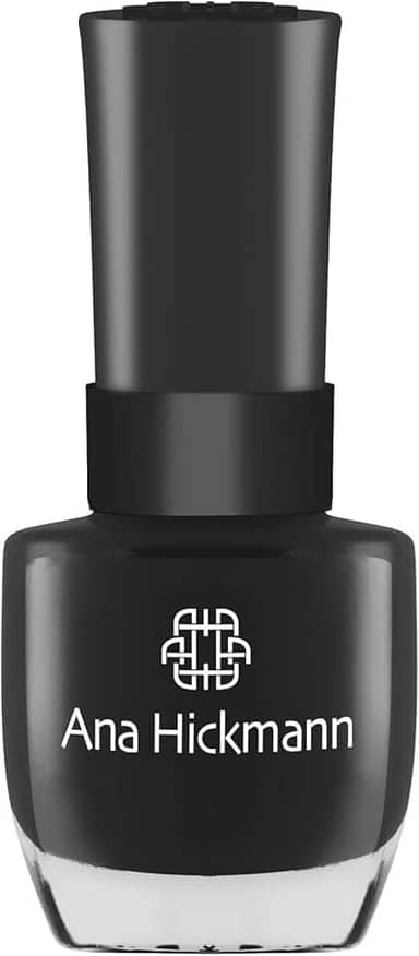 Esmalte Ana Hickmann 9 Ml Coleção Dark - Sombrio, Pigmentação Intensa e Aplicação Suave, Secagem Rápida, Esmalte Escuro Cremoso