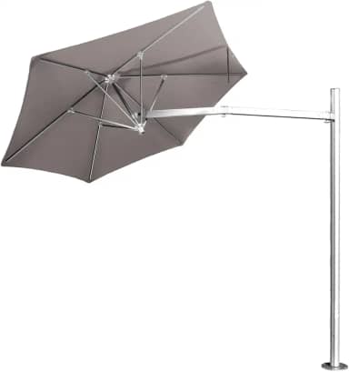 Ombrelone Lateral - 2,00m de diâmetro - em alumínio - para Fixação no Piso - Persianet