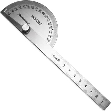 Transferidor De Grau tipo Meia Lua Ângulo 180° Graus