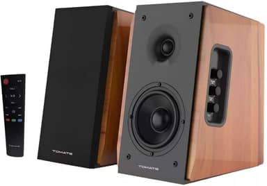 Caixa De Som Ativa Monitor Bluetooth Óptico Mts 2046 Preto