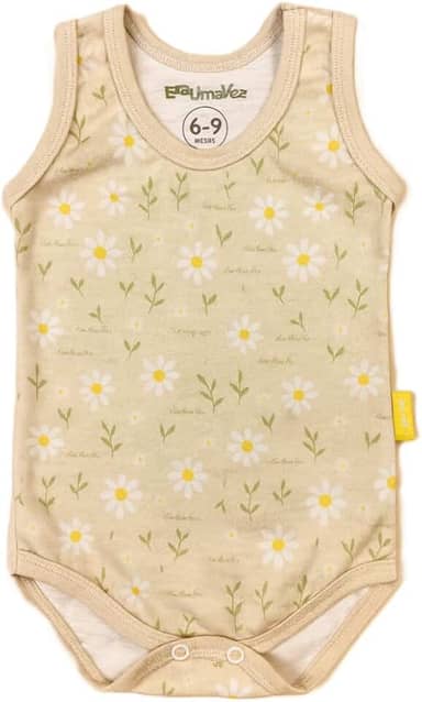 Body Regata em Malha Fresquinha para Bebês até 12 meses Loja Era Uma Vez