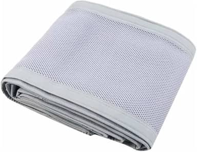 Tela de Proteção para Berço 2 Laterais | Branco, Respirável, Compatível Nacional e Americano
