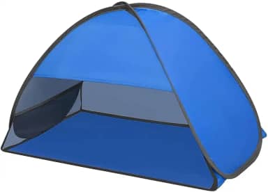 Barraca Praia, Barraca de Praia, Tenda de Praia, Barraca, Proteção Uv à Prova Vento (azul)
